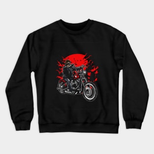 Zombie Slayer (Back Only) Crewneck Sweatshirt